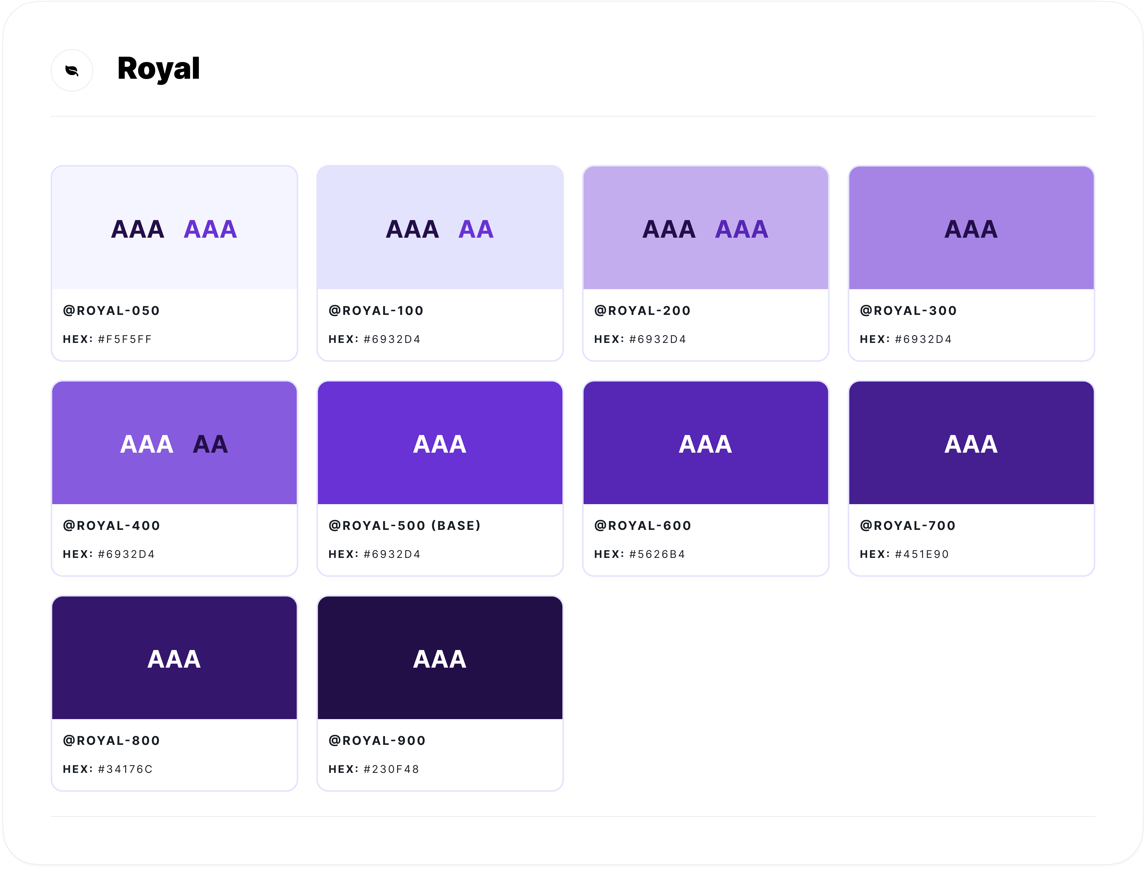Colors accessibility